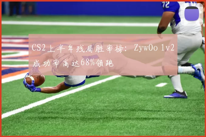 CS2上半年残局胜率榜：ZywOo 1v2成功率高达68%领跑